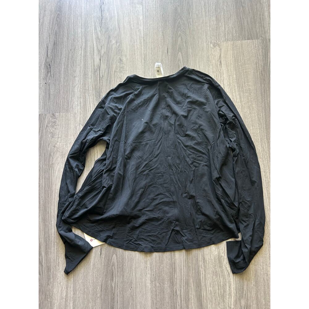 NWT Lululemon modal relaxed fit lounge long sleeve size 4 - Picture 3 of 3